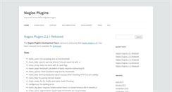 Desktop Screenshot of nagios-plugins.org