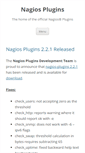 Mobile Screenshot of nagios-plugins.org